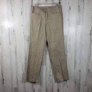 classroom uniforms juniors khaki tan straight leg pants juniors size 5/6